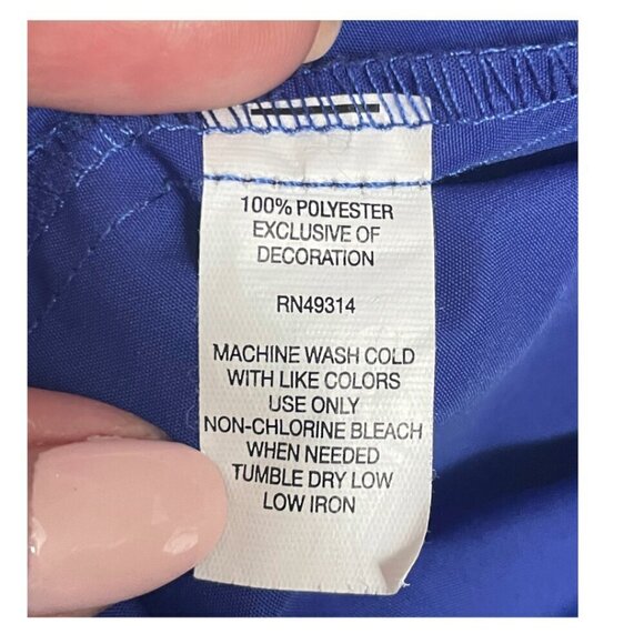 Champion 1/4‎ Zip Blue Windbreaker with Hood Large Logo Size XL NWOT - Picture 7 of 7